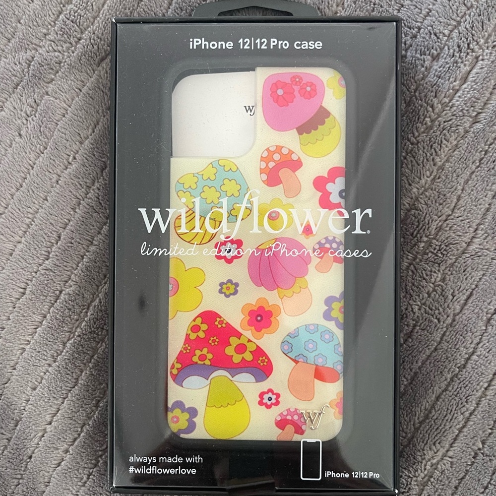 Wildflower Groovy iPhone 12/12pro limited edition phone case